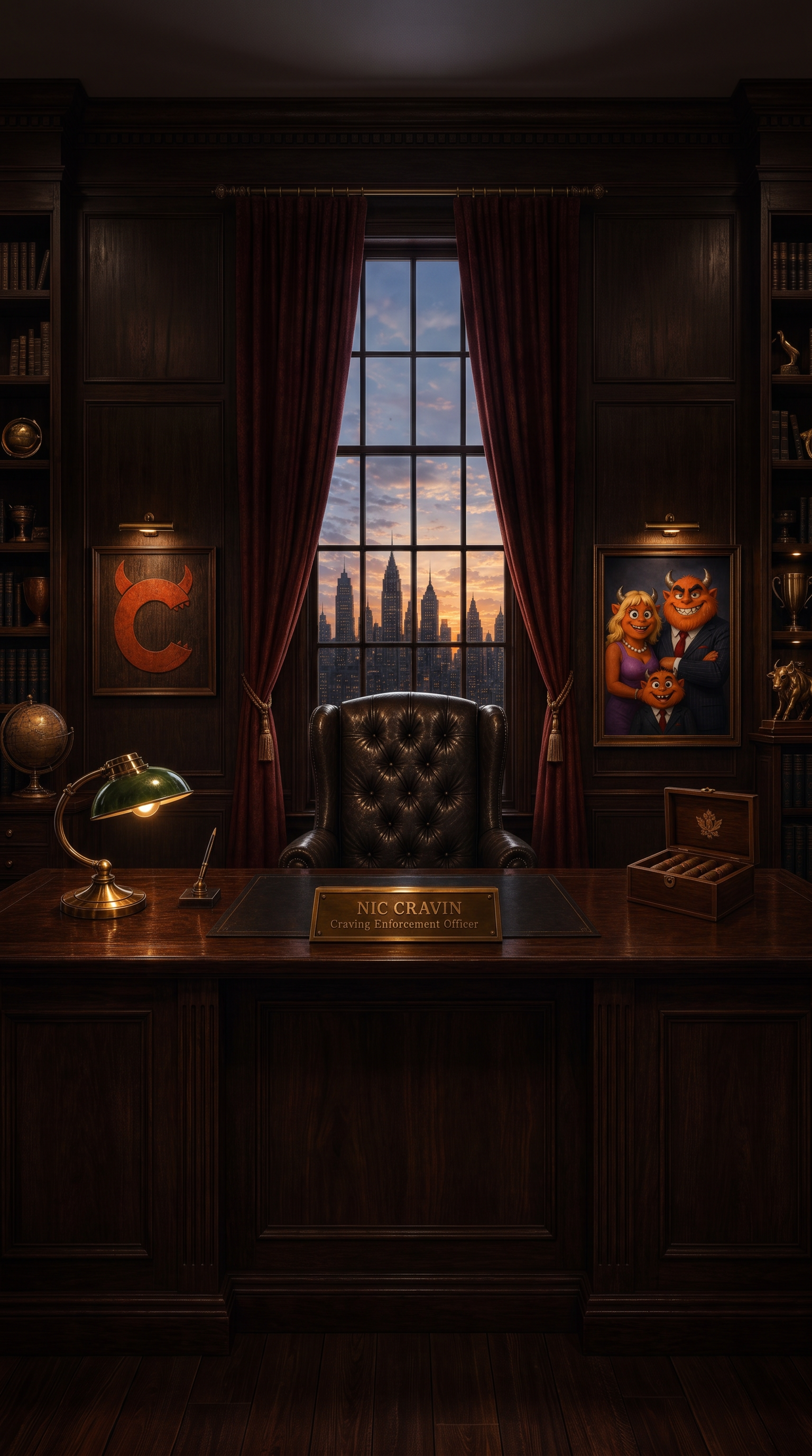 Nic Cravin's Office